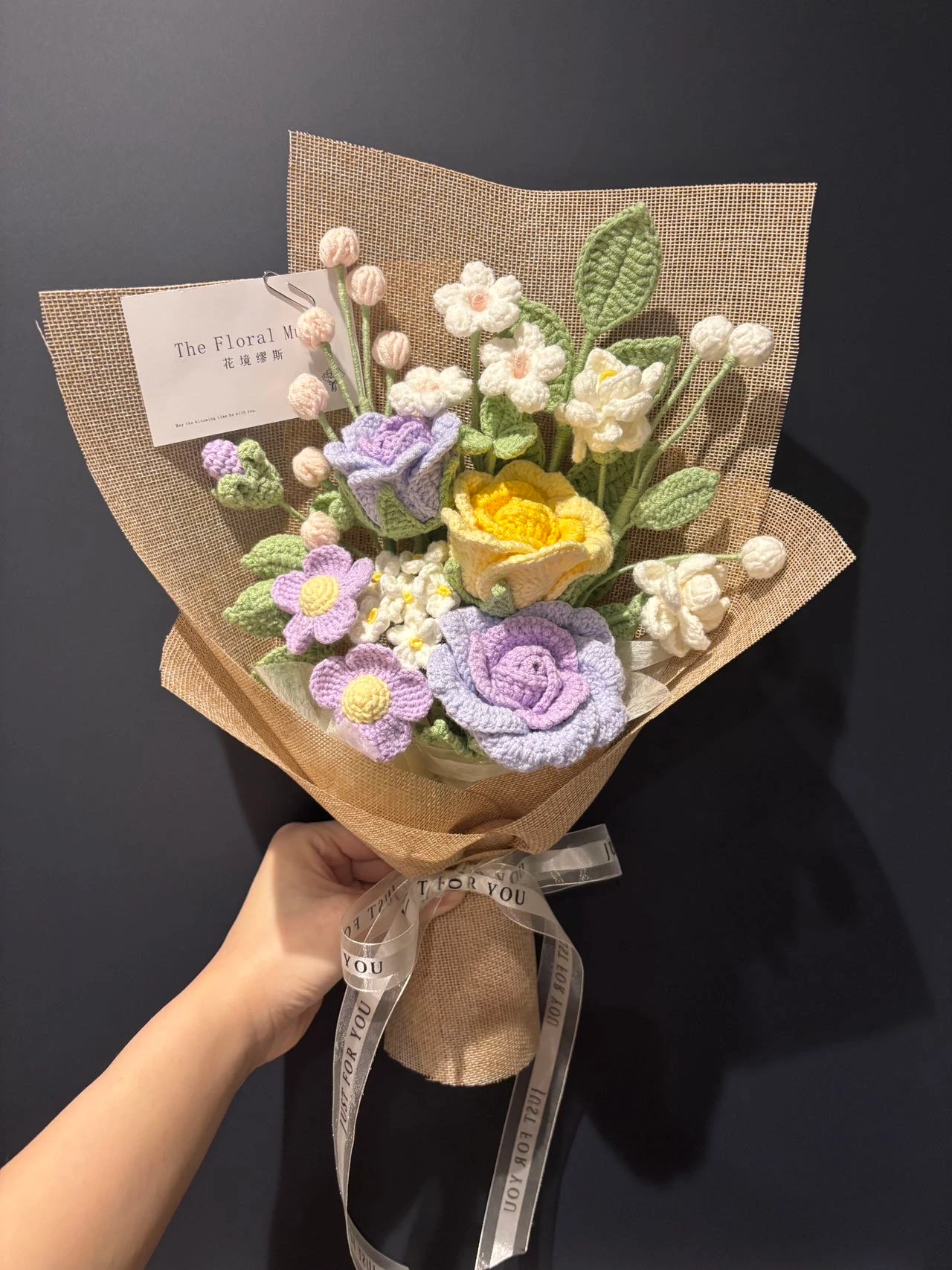 Silken Stitch Bouquet