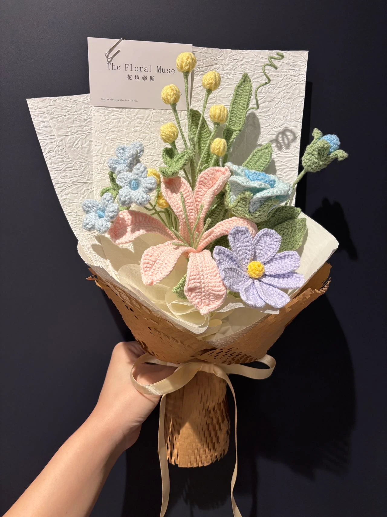 Fibre Garden Party — Pink — Crochet