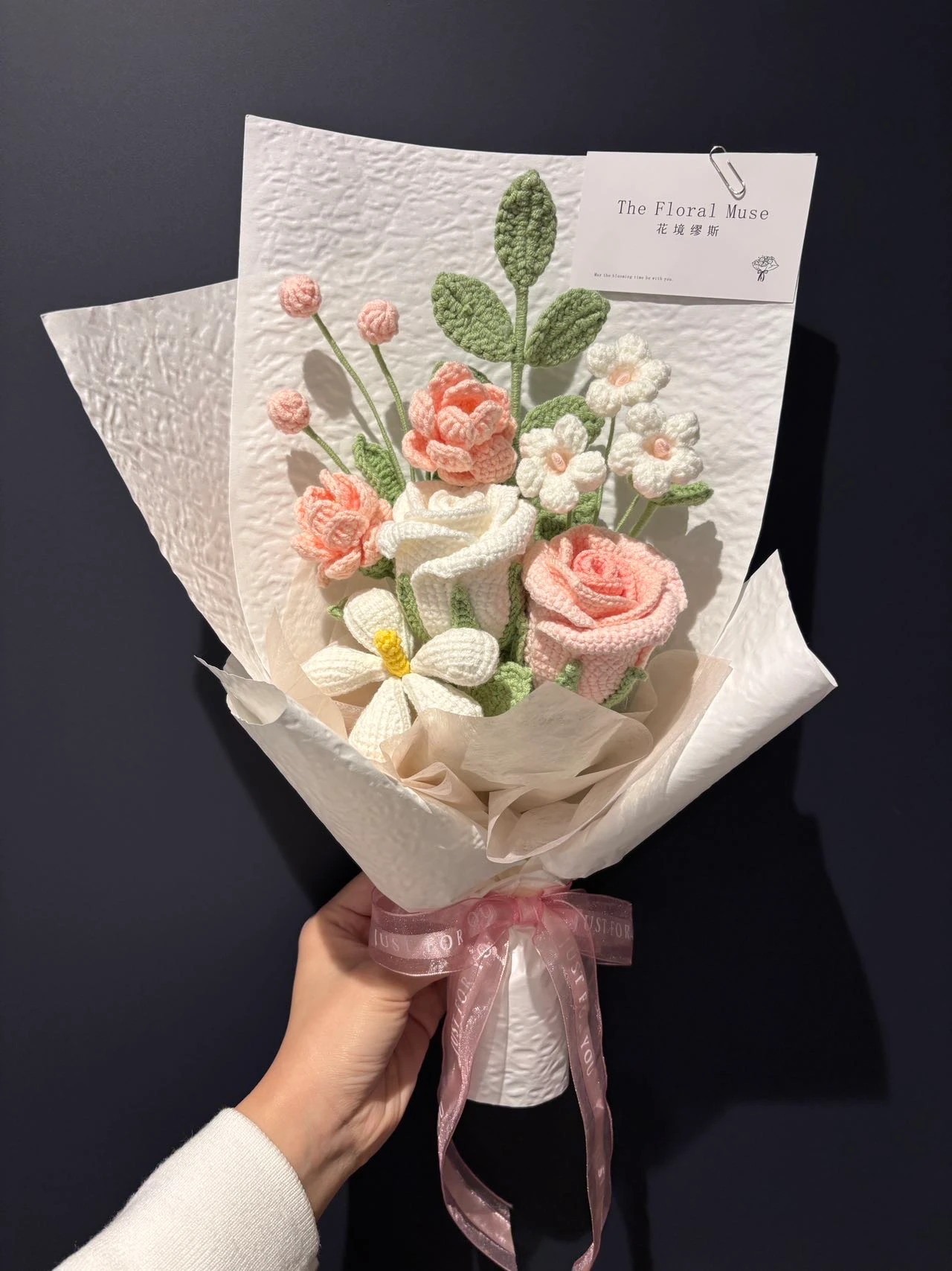 Stitched Petal Bundle — good luck & exam success flowers by The Floral Muse, Leeds