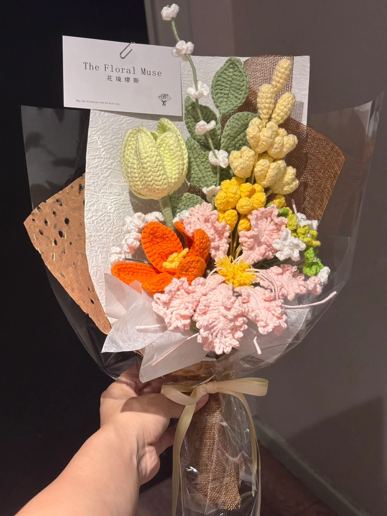 Threaded Sunshine — corporate gifting flowers by The Floral Muse, Leeds