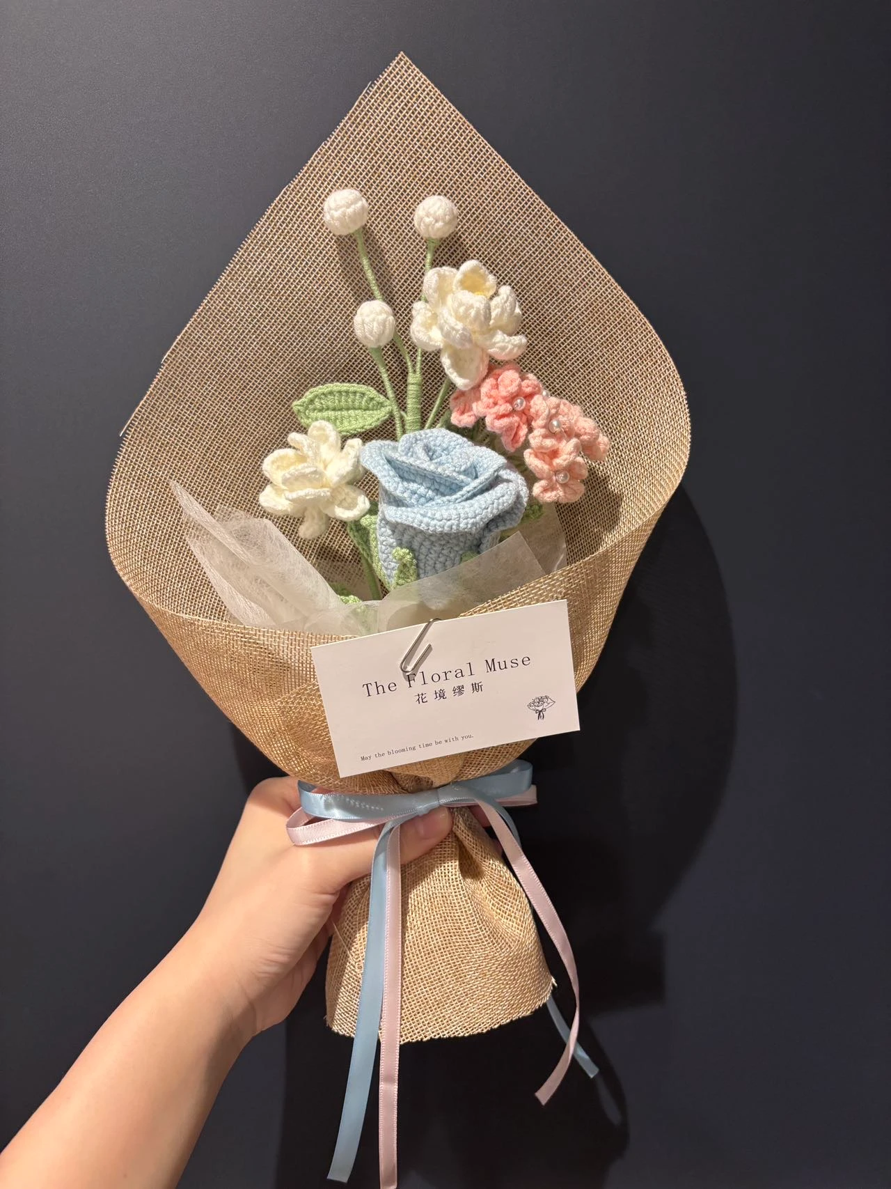 Starweave Bouquet — engagement flowers by The Floral Muse, Leeds